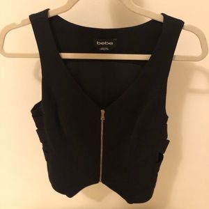 Black BEBE Top